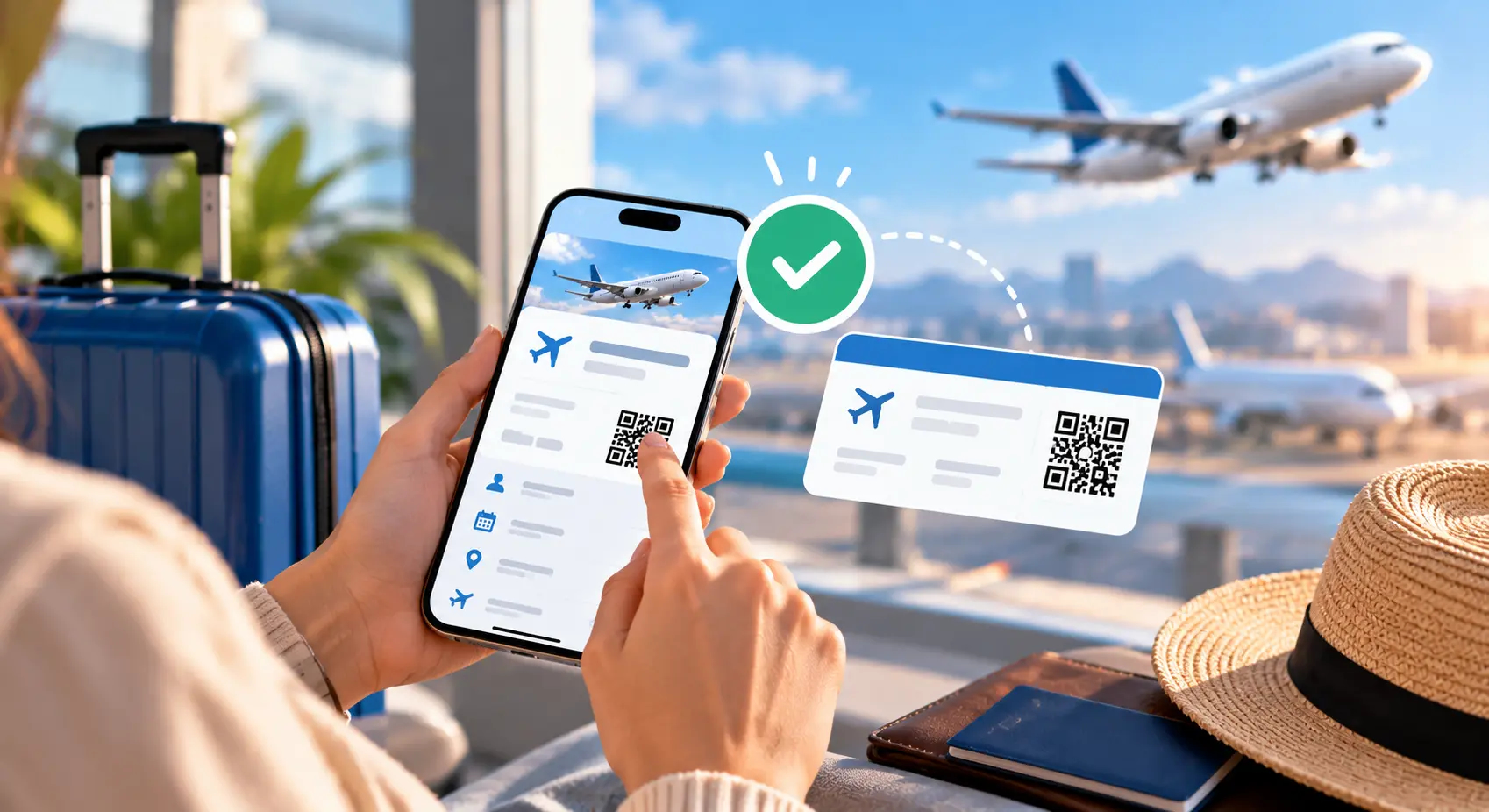 Viajar con más confianza: verifique su billete de vuelo fácilmente Viajar con más confianza: verifique su billete de vuelo fácilmente