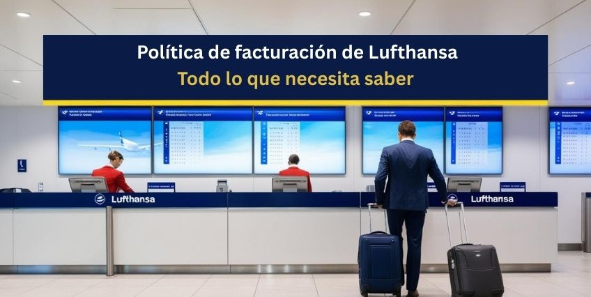 Política de facturación de Lufthansa: todo lo que necesita saber Política de facturación de Lufthansa: todo lo que necesita saber