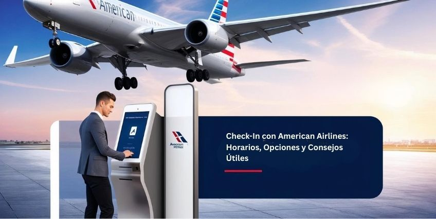 Check-In con American Airlines: Horarios, Opciones y Consejos Útiles Check-In con American Airlines: Horarios, Opciones y Consejos Útiles