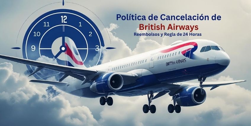 Política de Cancelación de British Airways: Reembolsos y Regla de 24 Horas Política de Cancelación de British Airways: Reembolsos y Regla de 24 Horas